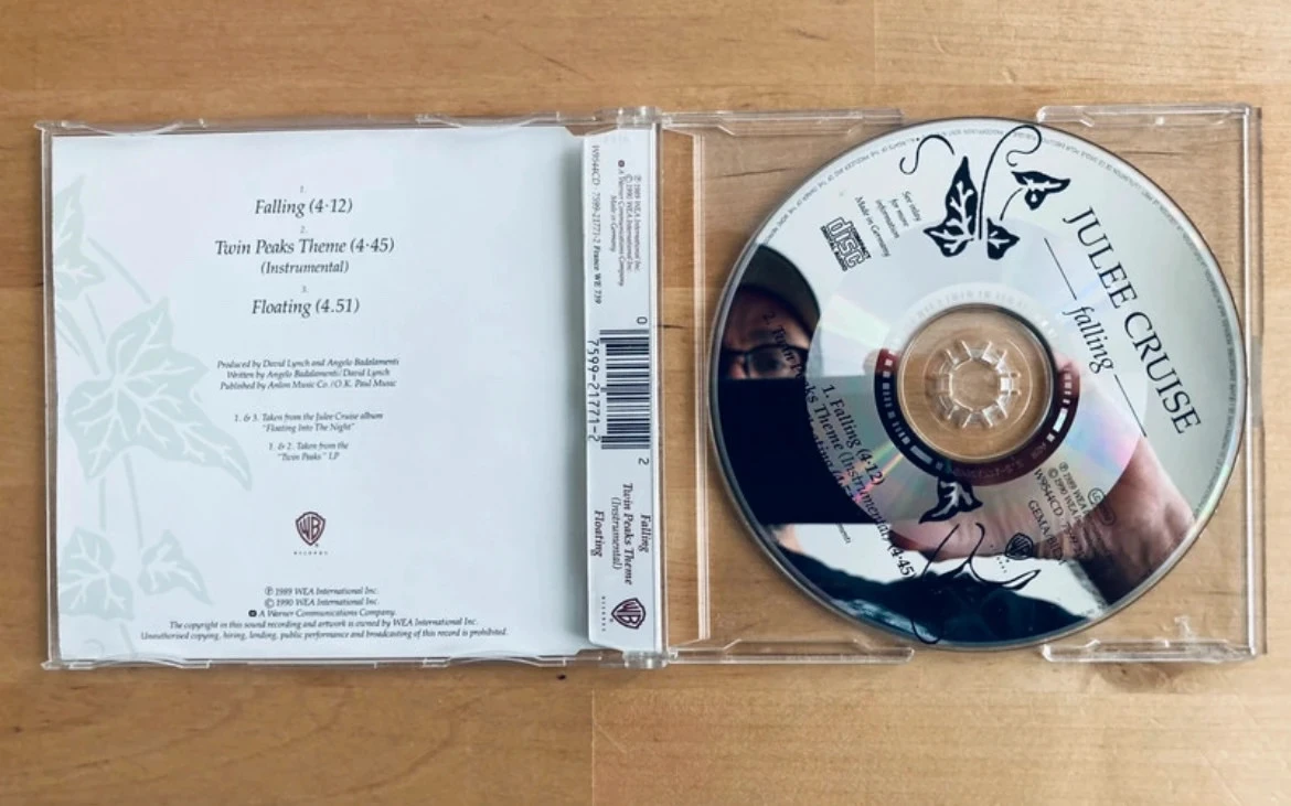 CD single Julee Cruise Falling theme van Twin Peaks. – photo 2